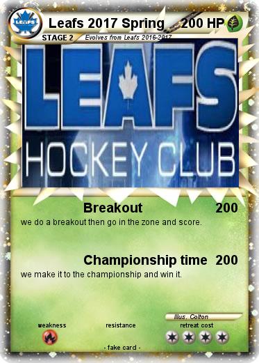 Pokemon Leafs 2017 Spring