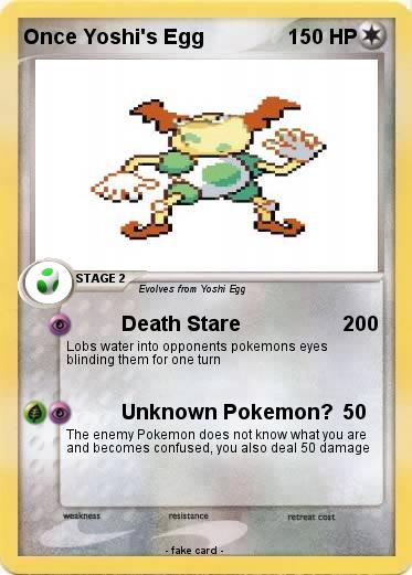 Pokemon Once Yoshi's Egg