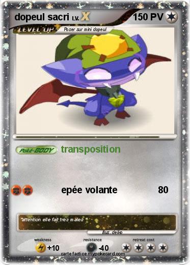 Pokemon dopeul sacri
