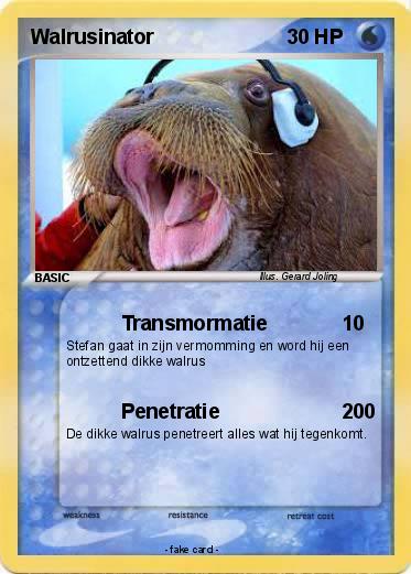 Pokemon Walrusinator
