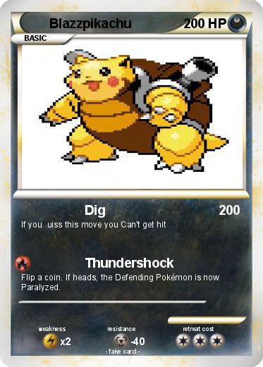 Pokemon Blazzpikachu