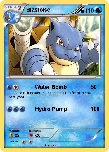 Pokemon Blastoise