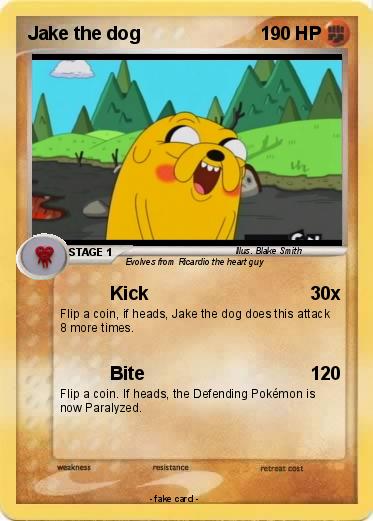 Pokemon Jake the dog