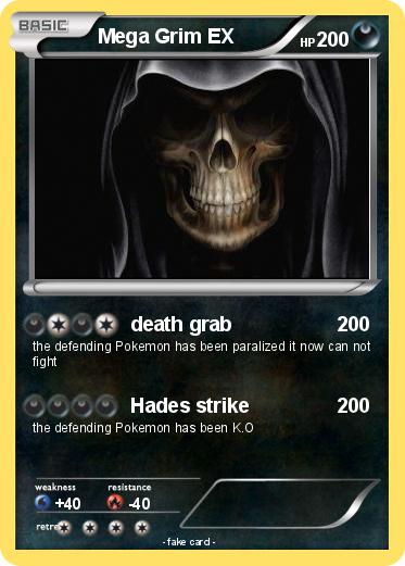 Pokemon Mega Grim EX