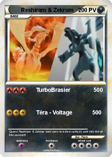 Pokemon Reshiram & Zekrom