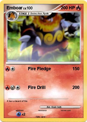 Pokemon Emboar