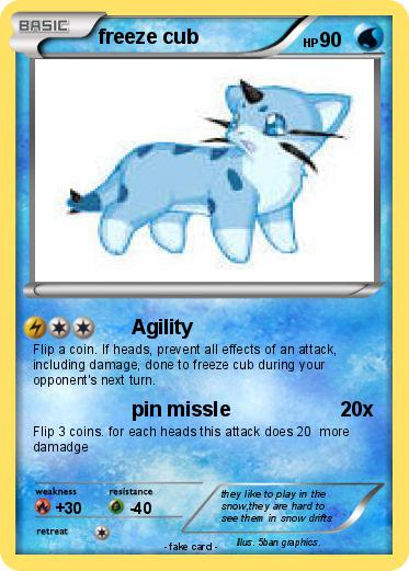 Pokemon freeze cub