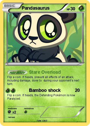 Pokemon Pandasaurus