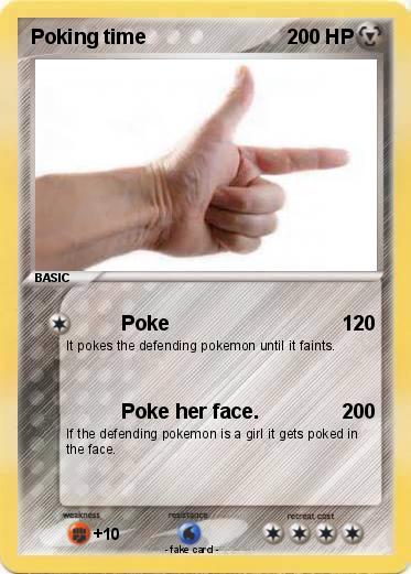Pokemon Poking time