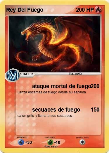 Pokemon Rey Del Fuego