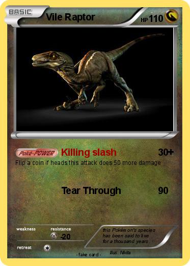 Pokemon Vile Raptor
