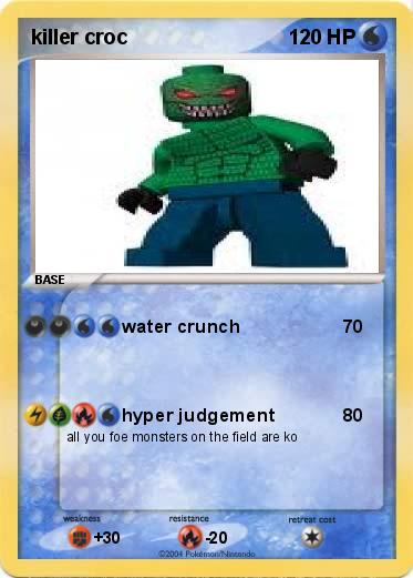 Pokemon killer croc