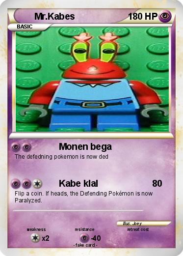 Pokemon Mr.Kabes