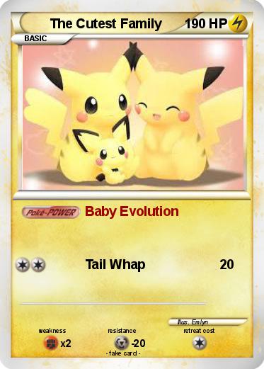 Pokemon The Cutest Family