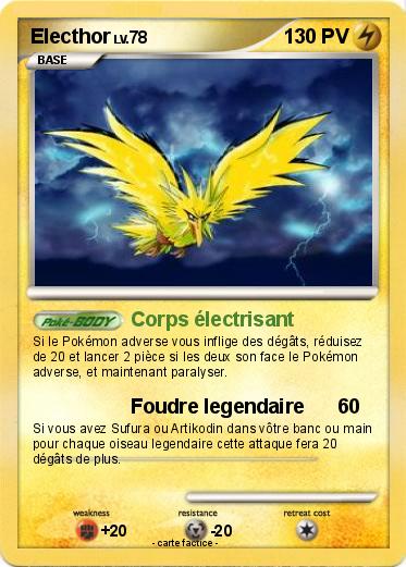 Pokemon Electhor