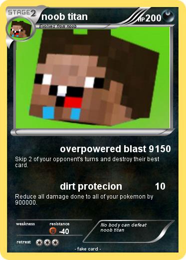 Pokemon noob titan