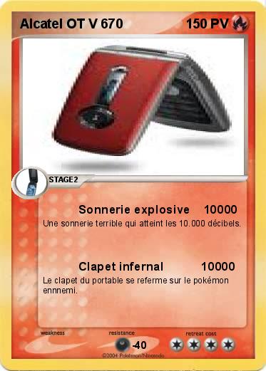 Pokemon Alcatel OT V 670