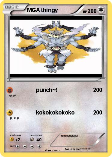 Pokemon MGA thingy