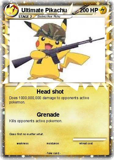 Pokemon Ultimate Pikachu