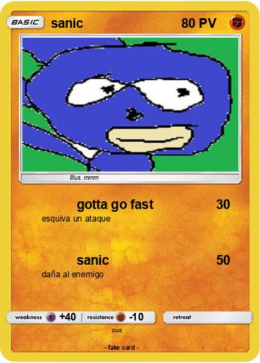 Pokemon sanic