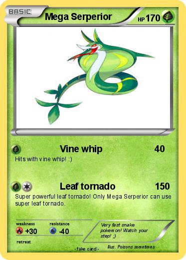 Pokemon Mega Serperior