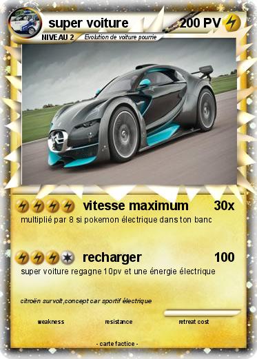 Pokemon super voiture