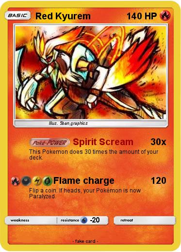 Pokemon Red Kyurem