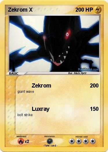 Pokemon Zekrom X