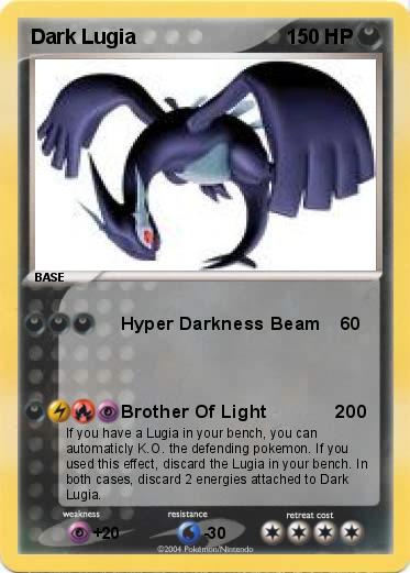 Pokemon Dark Lugia