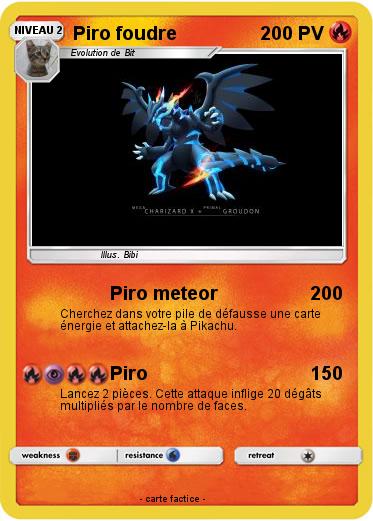Pokemon Piro foudre