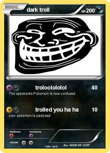 Pokemon dark troll
