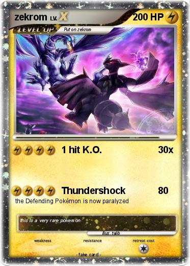 Pokemon zekrom