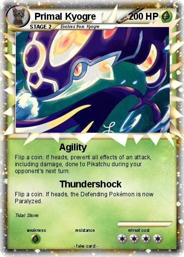 Pokemon Primal Kyogre