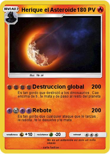 Pokemon Herique el Asteroide