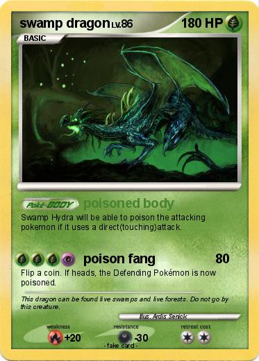 Pokemon swamp dragon