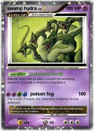 Pokemon swamp hydra