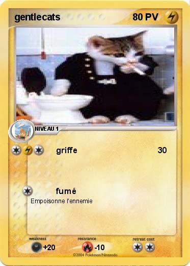 Pokemon gentlecats