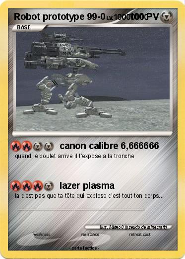 Pokemon Robot prototype 99-0