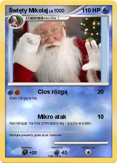 Pokemon Święty Mikołaj
