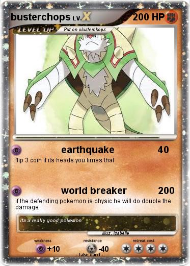 Pokemon busterchops