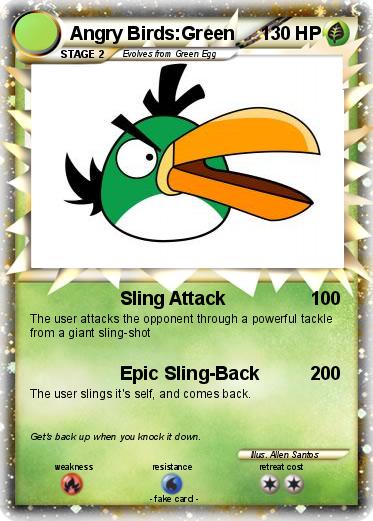 Pokemon Angry Birds:Green