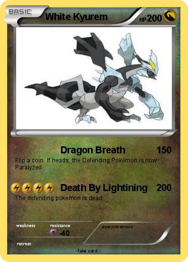 Pokemon White Kyurem