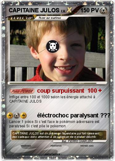 Pokemon CAPITAINE JULOS