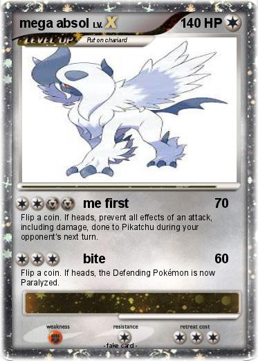 Pokemon mega absol