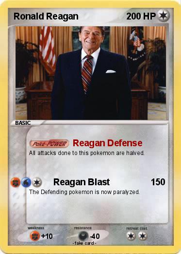 Pokemon Ronald Reagan