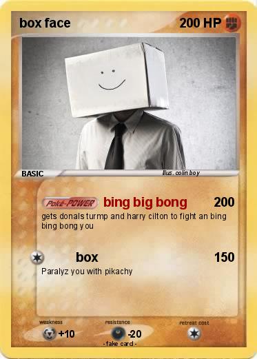 Pokemon box face