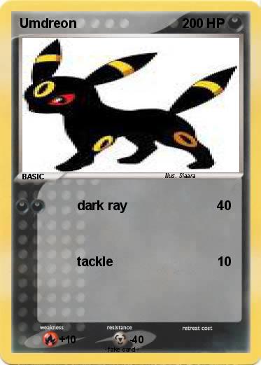 Pokemon Umdreon