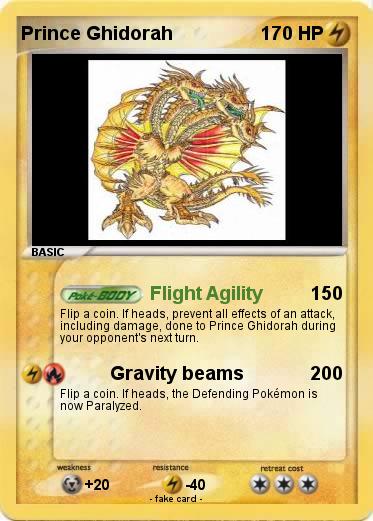 Pokemon Prince Ghidorah