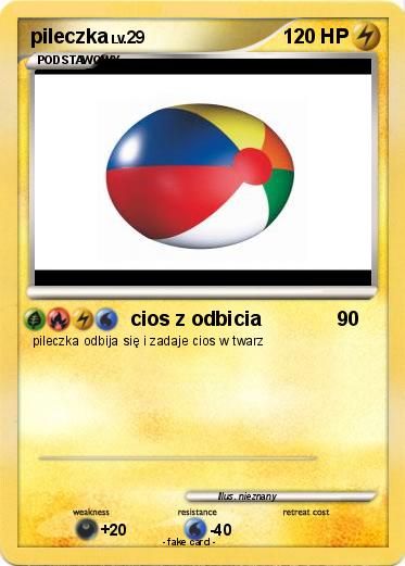 Pokemon pileczka