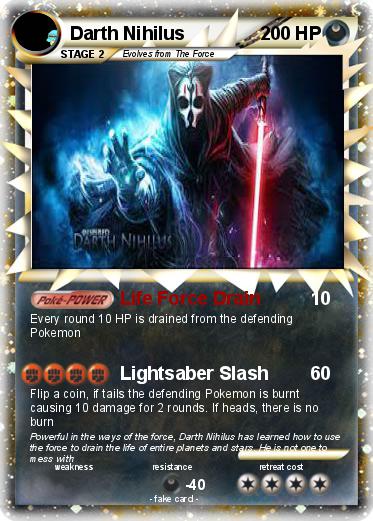 Pokemon Darth Nihilus